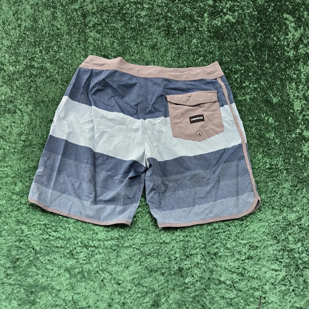 Quiksilver Men's Multi-Blue Board Shorts